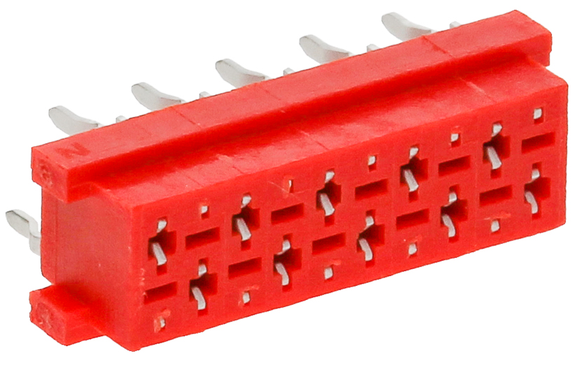 CVILUX Socket Square MicroMatch 10p THT CA3210V1300