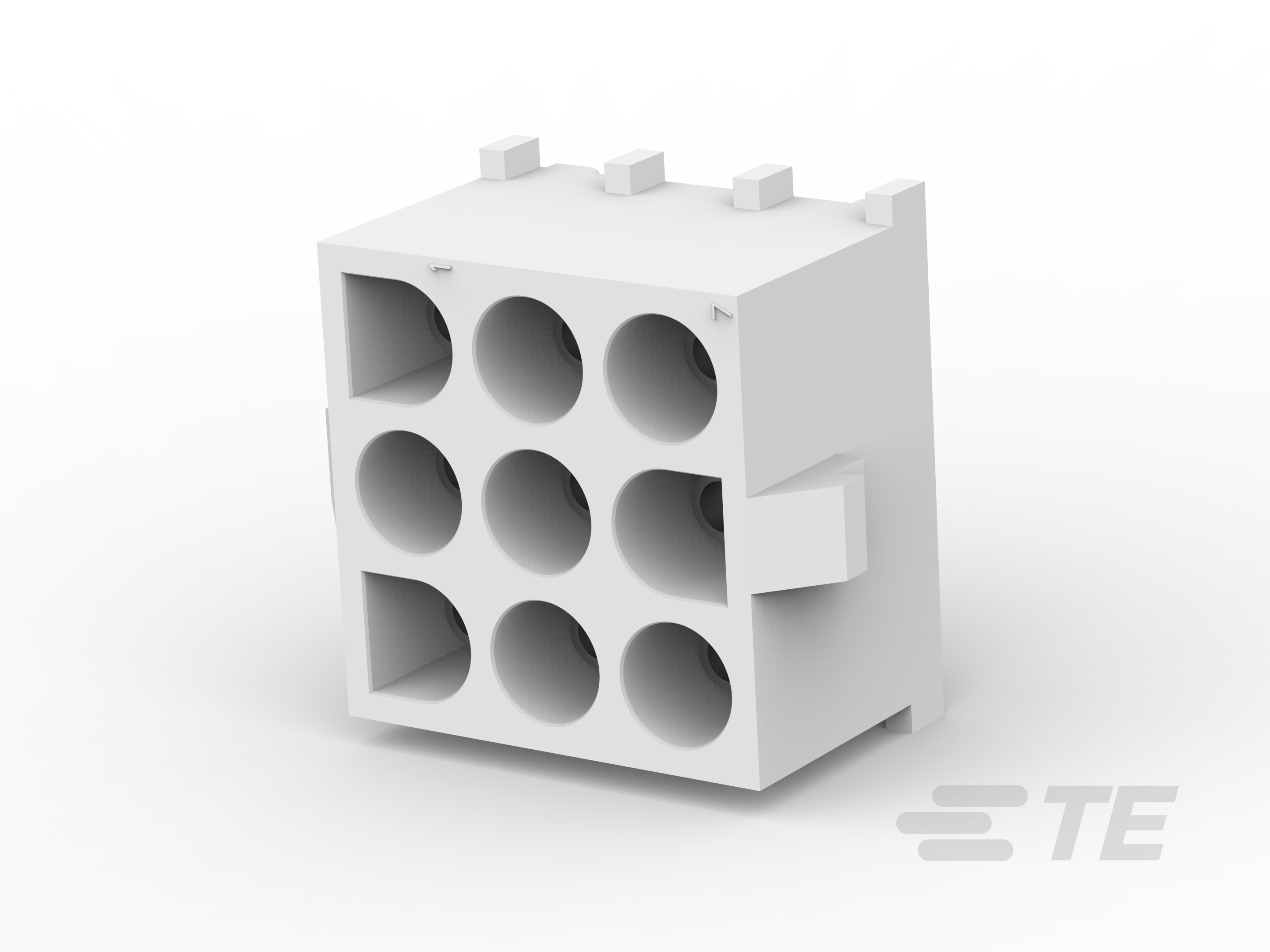 TE CONNECTIVITY Socket Square MateNLok 9p THT 350828-1