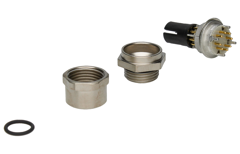 BINDER Socket Circular M12 8p THT 99-3782-200-08