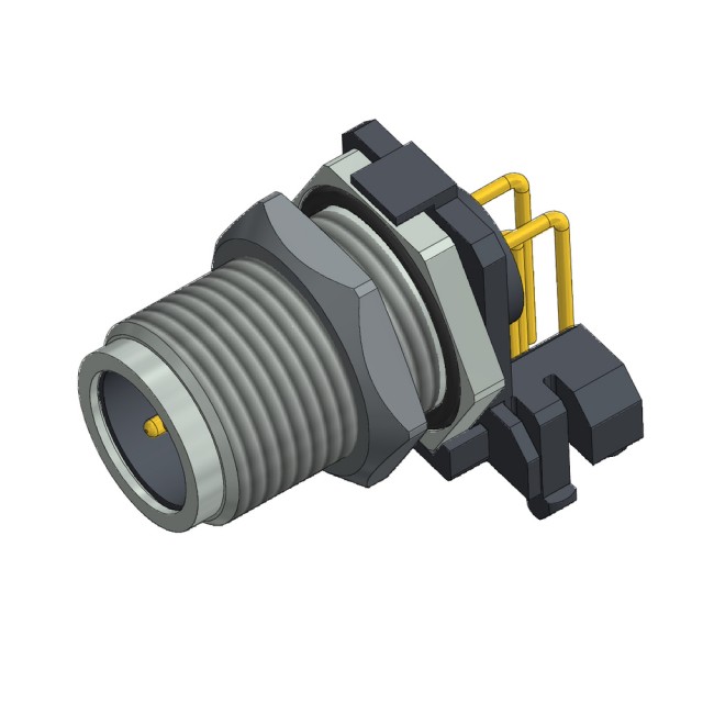 CONEC Plug Circular M12 5p THT SAL-12-FSHW5.1
