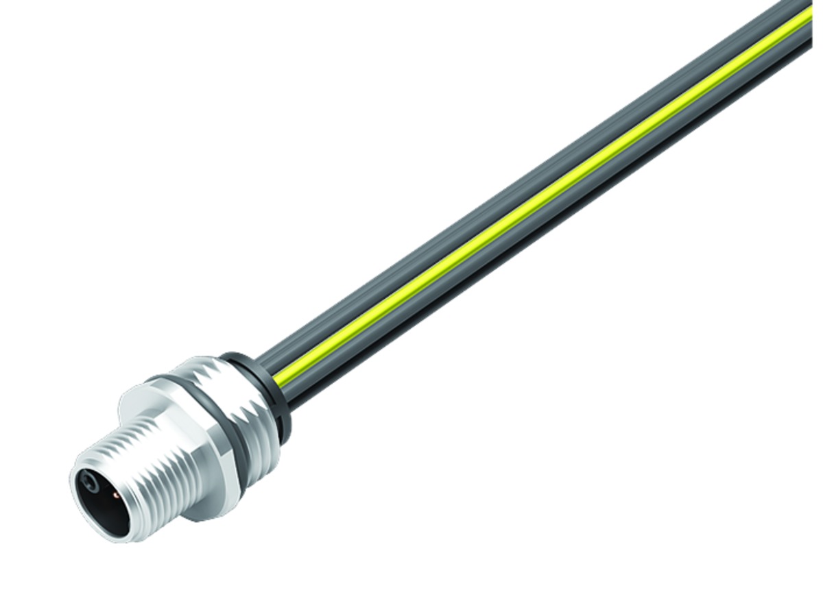 BINDER Plug Circular M12 5pol with strands 0.2m 09-0701-700-05
