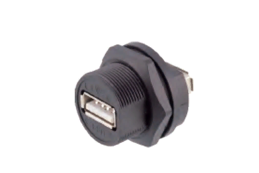 E13504-000000000 2CA2-USB-F-S/S-2.0 Розетка панельная E13