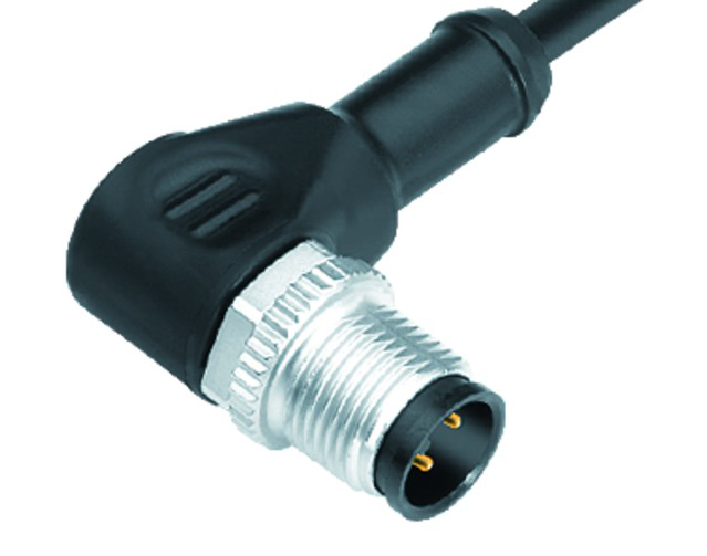 BINDER Plug Circular M12 8p with Cable 2m 77-3427-0000-50708-0200