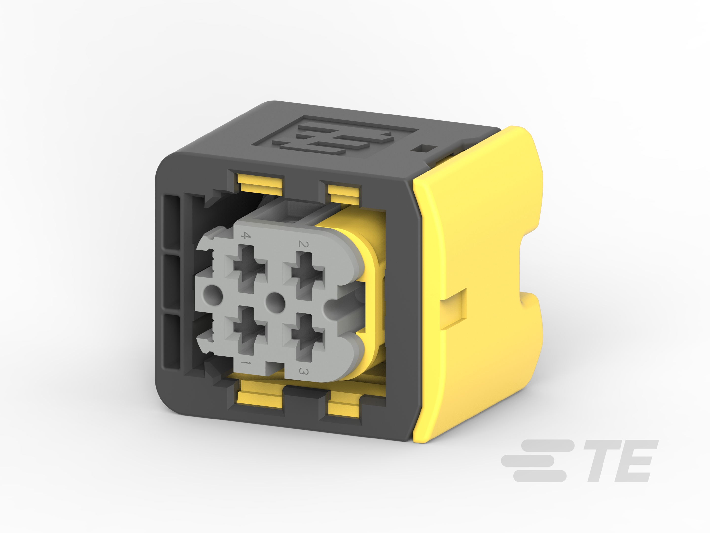TE CONNECTIVITY Socket Square MCP 2.8 4p 2-1418390-1