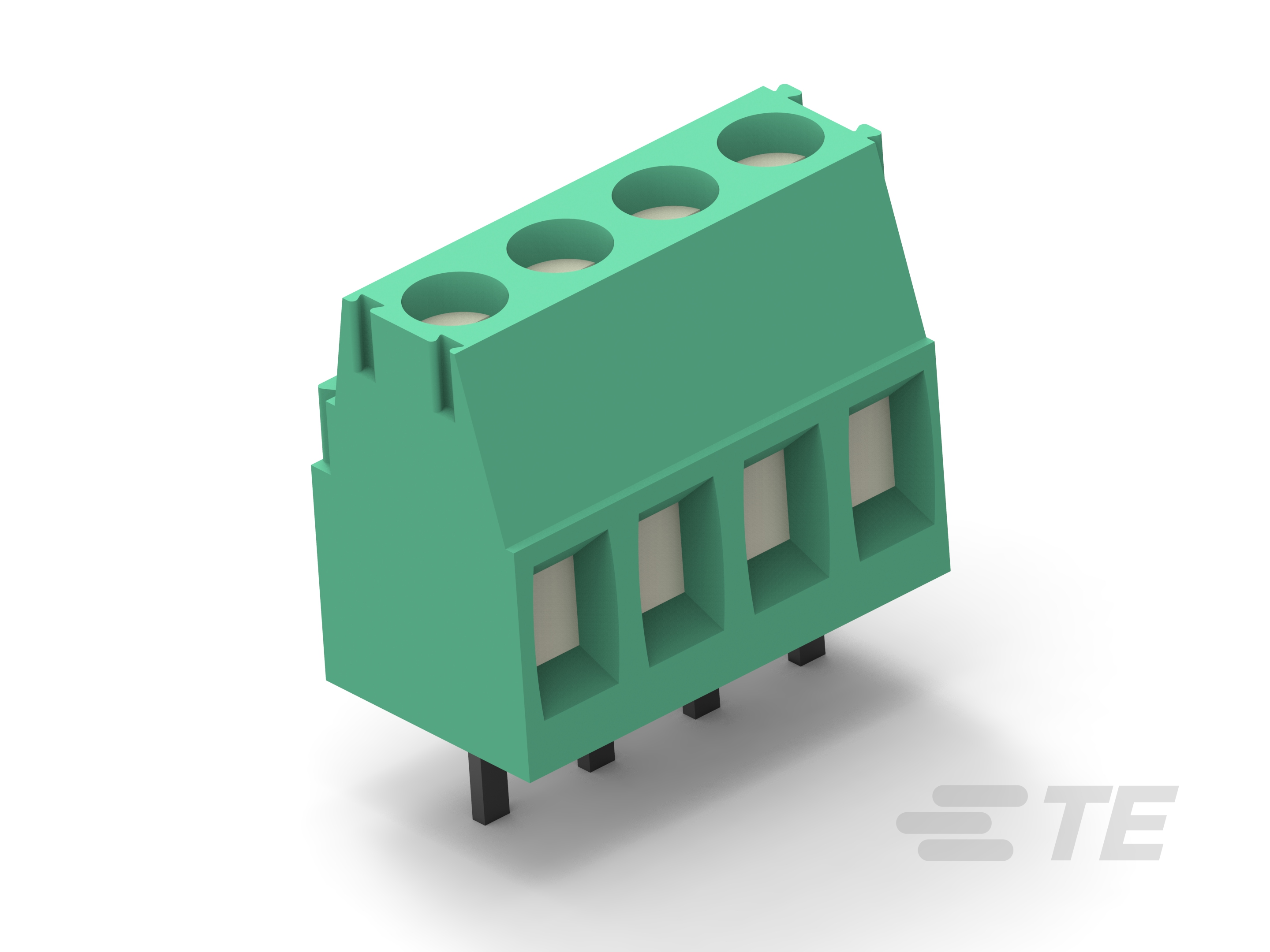 TE CONNECTIVITY Screwclamp 6p THT 284392-6