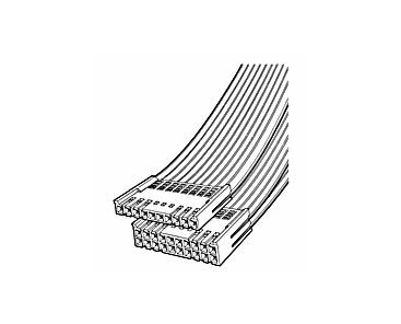 AMPHENOL ICC Connector shell female Duflex 7p 67013-007LF