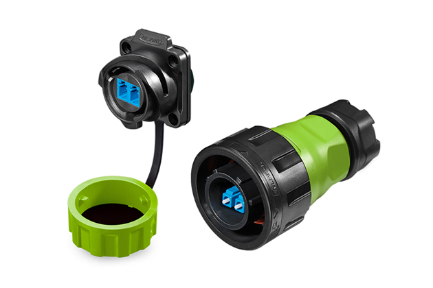 Single mode Dual Pin Male plug+Female socket CNLINKO YM-24-J/LC/213 /SX-42-402 / YM-24-C/LC/016 /PE-42-002 YM-24-C/LC/