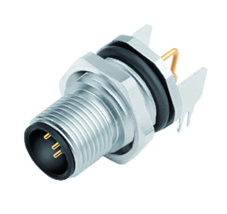 BINDER Plug Circular M12 5p THT 86-0531-1121-00005