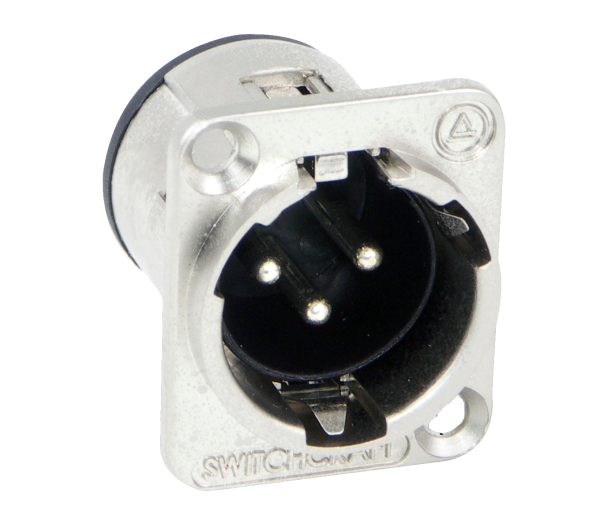 SWITCHCRAFT Plug Circular XLR 3p Solder E3MSC