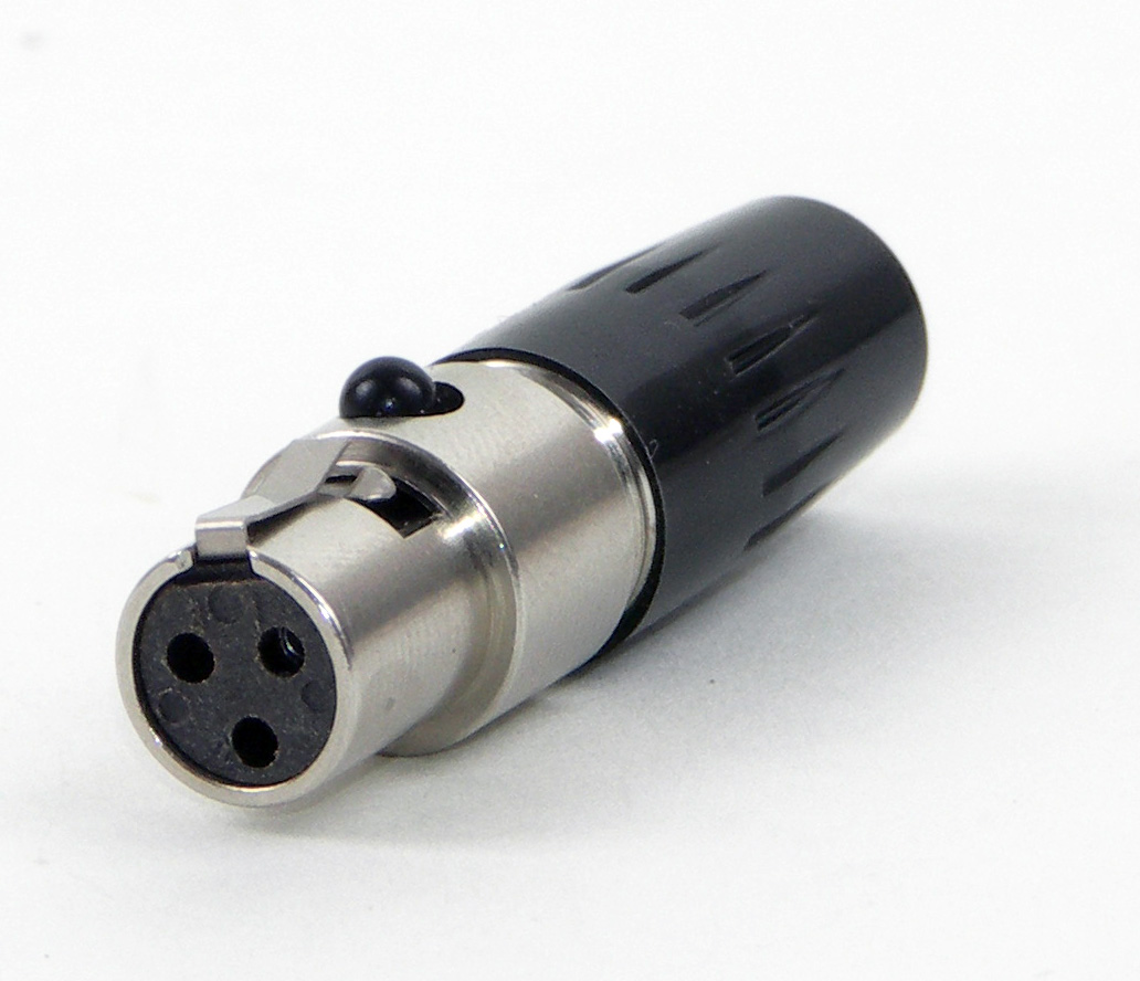 SWITCHCRAFT Socket Circular Mini-XLR 3p Solder TA3FLX