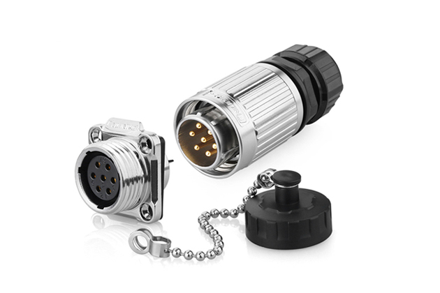 Male Plug + Female Socket CNLINKO YW-20-C07PE-03-001A/YW-20-J07SX-03-401A
