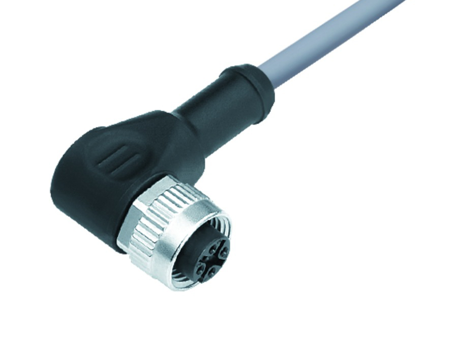BINDER Socket Circular M12 5p with Cable 5m 77-3434-0000-20005-0500