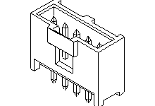 MOLEX Header 2p 90136-1202