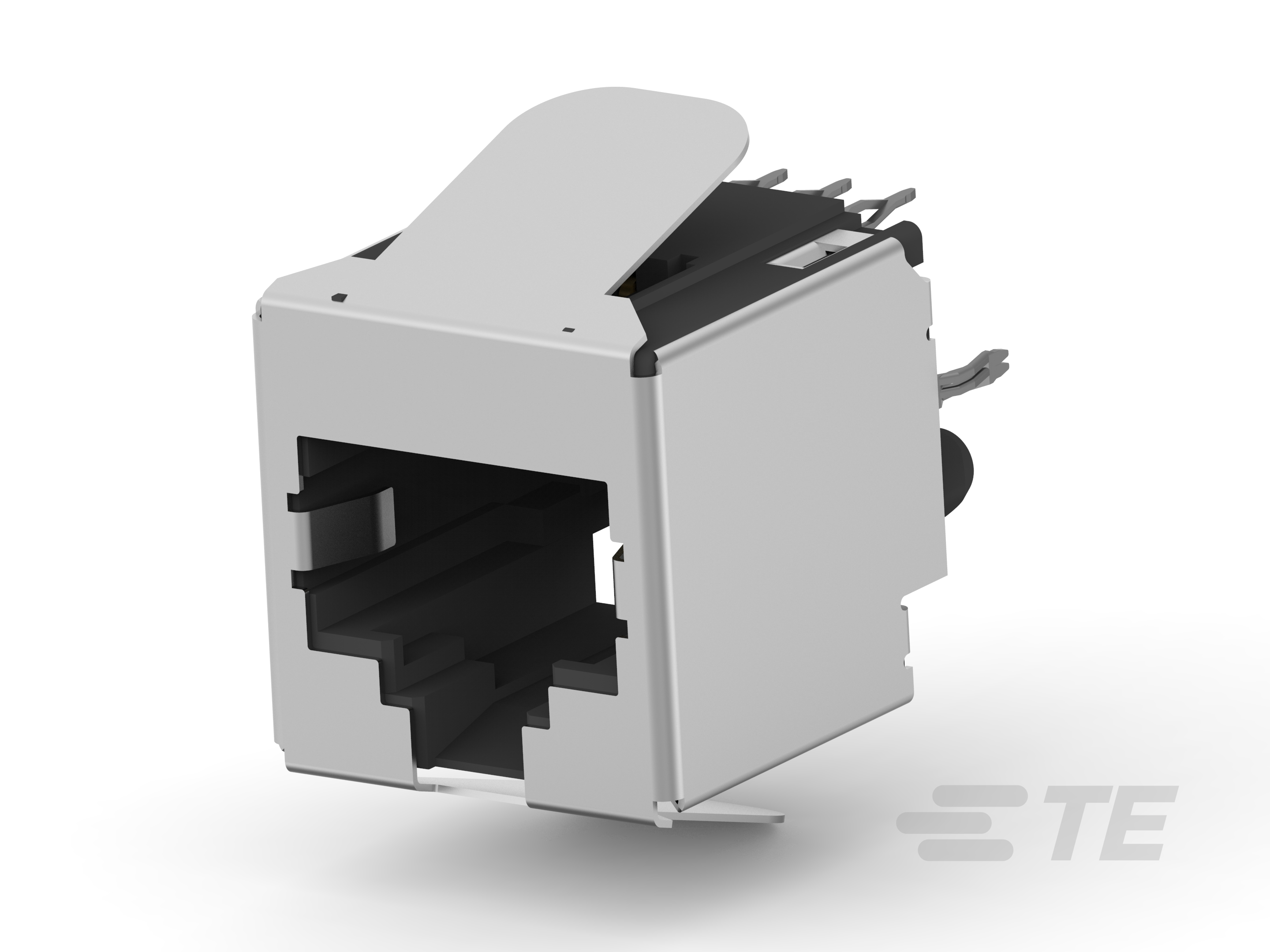 TE CONNECTIVITY Socket Square RJ 8p THT 6116418-1