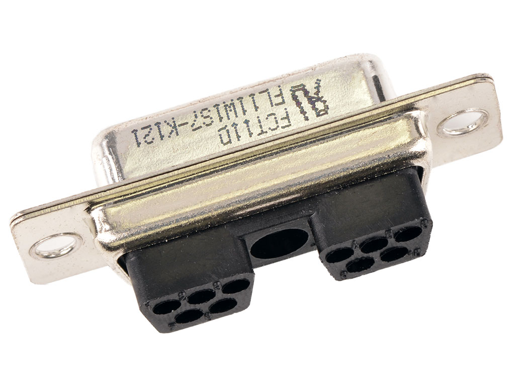 FCT D-Sub Female connector shell FL11W1S7-K121