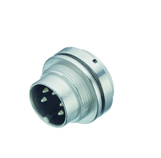 BINDER Plug Circular M16 8p Solder 09-0173-09-08