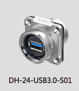 Герметичный разъем USB CNLINKO DH-24-USB3.0-S01