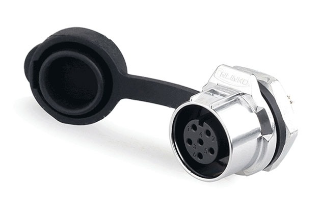 Metal Single hole Female socket CNLINKO LP-12-J06SX-03-101