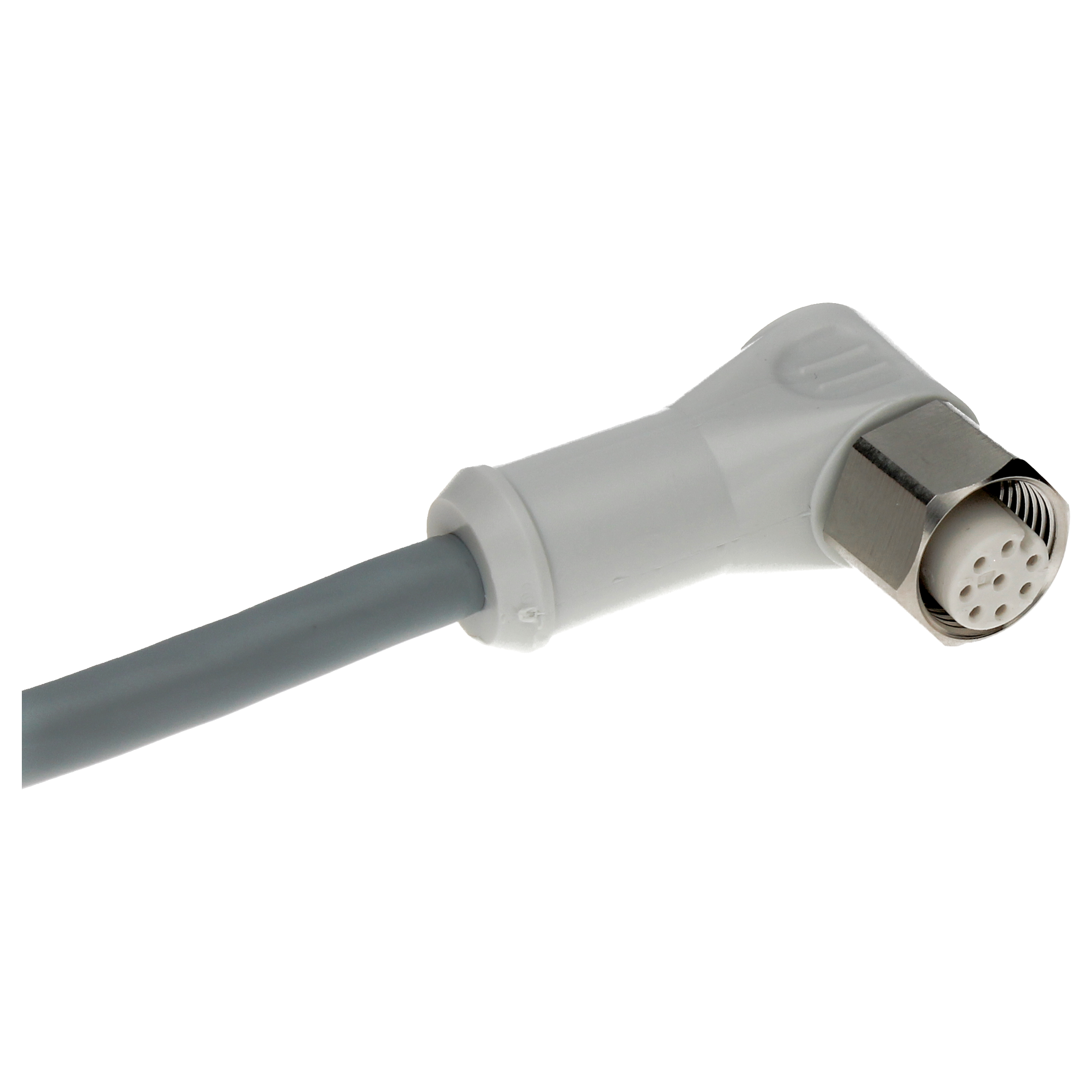 BINDER Socket Circular M12 8p with Cable 5m 77-3734-0000-20908-0500