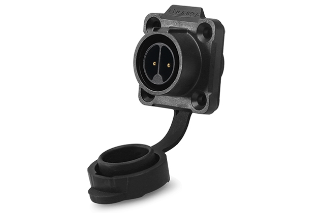 90° Plastic Four Hole Male Socket CNLINKO LP-16-C02SX-02-401