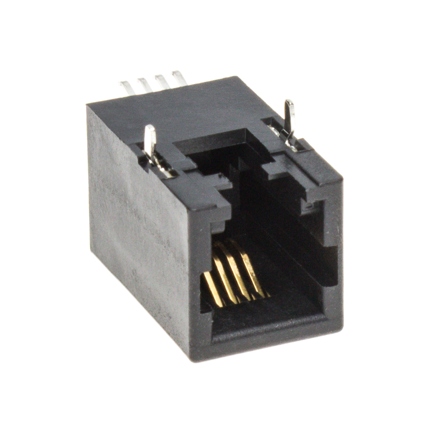 KINSUN Socket Square RJ 4p SMT 3004052192
