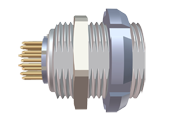 YAMAICHI Socket Circular YCP 4p THT YCP-BWC09ACX-04FPEZX-000X