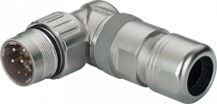 Вилка кабельная угловая Weipu M23DJ6TLUIGN