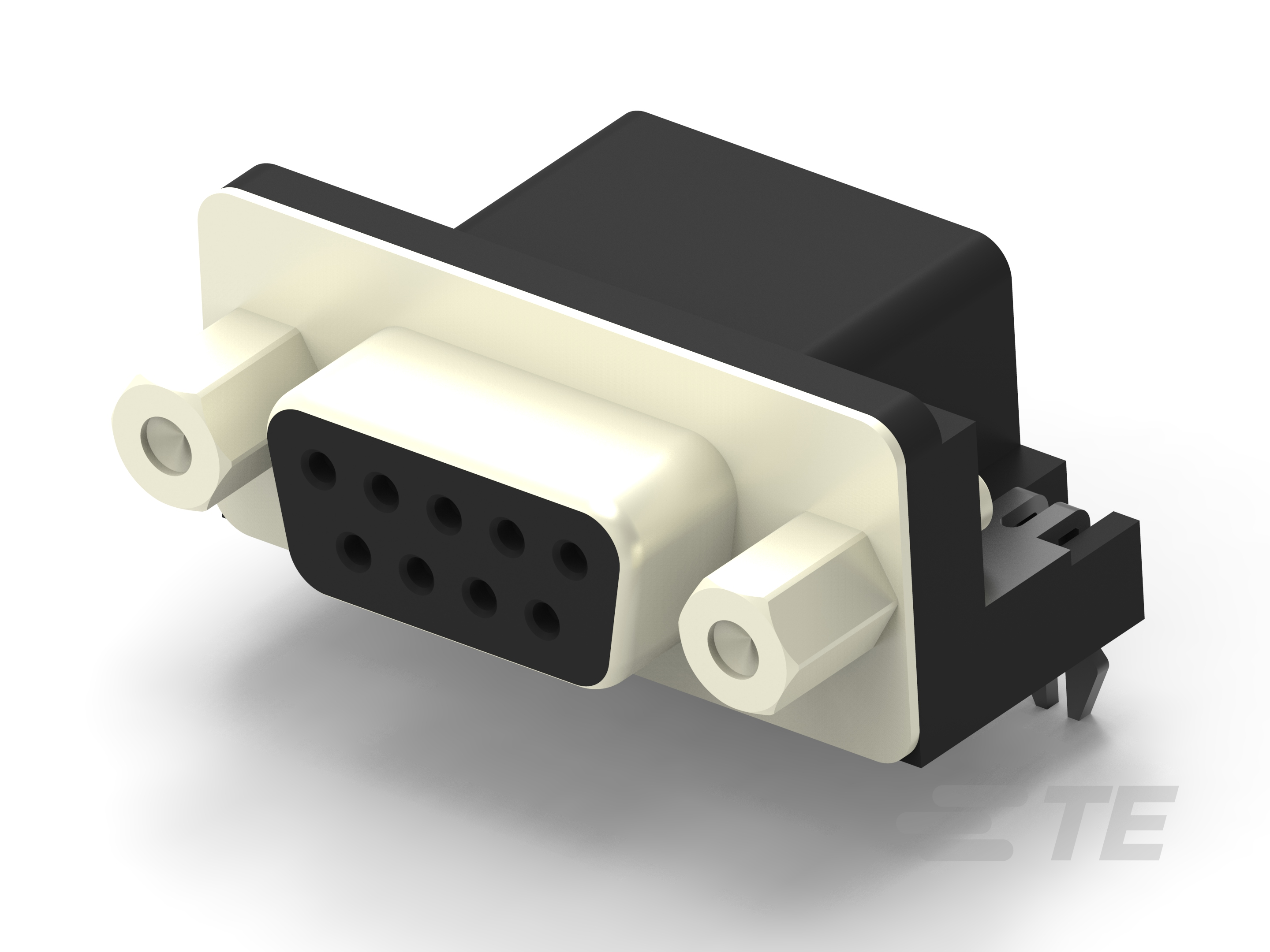 TE CONNECTIVITY Plug D-Sub 9p female THT 2301844-2