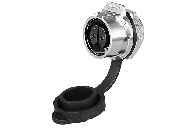 90° Single Hole Metal Female Socket CNLINKO LP-16-J02SX-03-101