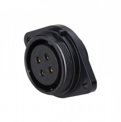 Розетка на панель с фланцем, 2 отв. Weipu SP2913/S12С