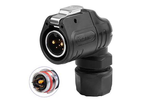 8 Pin Plastic + Metal Male Plug CNLINKO LP-20-C08PE-01-013A