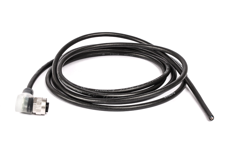 BINDER Socket Circular M12 4p with Cable 2m 79-3436-33-04