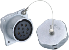 Розетка панельная Weipu WY20K4Z3
