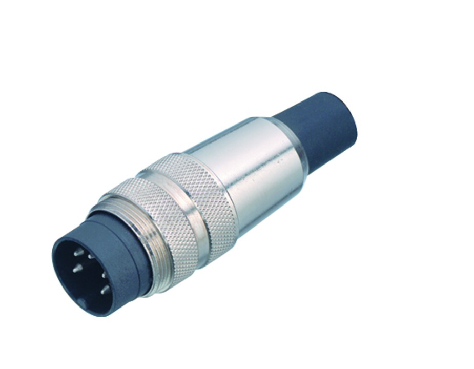 BINDER Plug Circular M16 8p Solder 09-0571-92-08