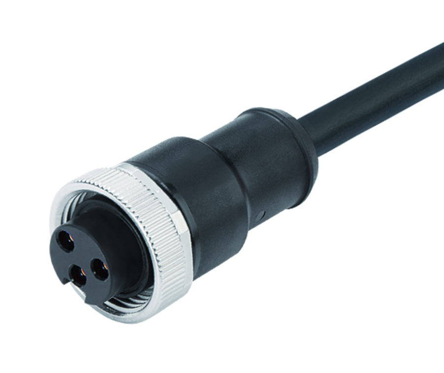 BINDER Socket Circular 7/8" 4p with Cable 5m 77-1430-0000-50004-0500