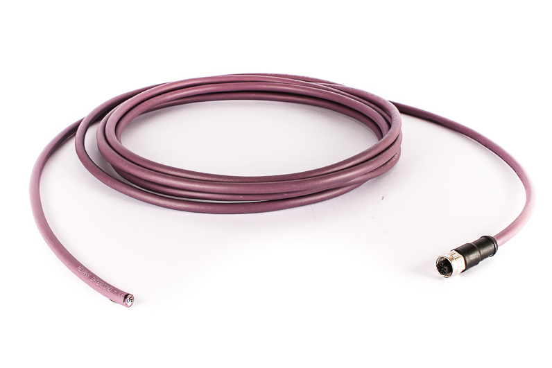 BINDER Socket Circular M12 5p with Cable 5m 77-2530-0000-50705-0500