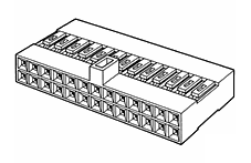 AMPHENOL ICC Mini-Latch-Gehäuse 2x11p 65846-018LF