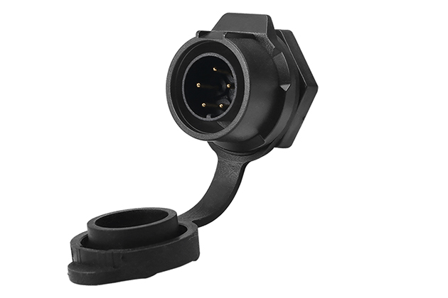 90° Single Hole Plastic Male Socket CNLINKO LP-16-C05SX-02-101
