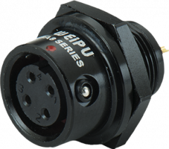 Розетка панельная Weipu SA812/S6R