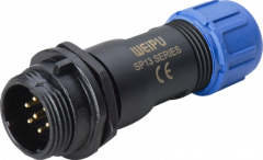 Вилка межкабельная Weipu SP1311/P9IIC