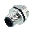 Вилка панельная 120046-04C000000 M12-B-P4C-PG9