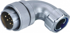 Вилка кабельная угловая Weipu WS20J7TR1