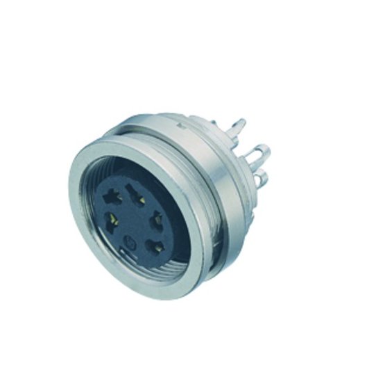 BINDER Socket Circular M16 8p Solder 09-0174-09-08