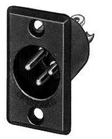SWITCHCRAFT Plug Circular XLR 3p Solder D3MBAU