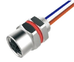 Розетка на панель, крепление гайкой Cabsystems PMM05BF03002