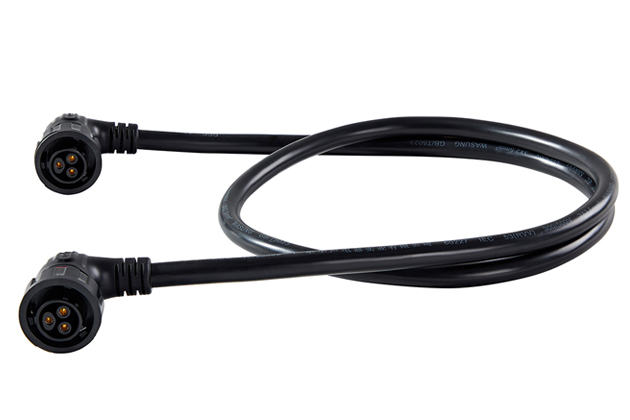 90° Double female plug CNLINKO YM20-03-FP-FP-1M-002