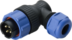 Вилка кабельная угловая Weipu SY2116/P6II1