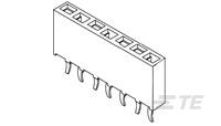 TE CONNECTIVITY Socket Square AMPMODU 4p THT 215297-4