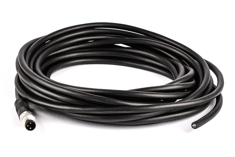 BINDER Plug Circular M8 3p with Cable 5m 79-3405-55-03