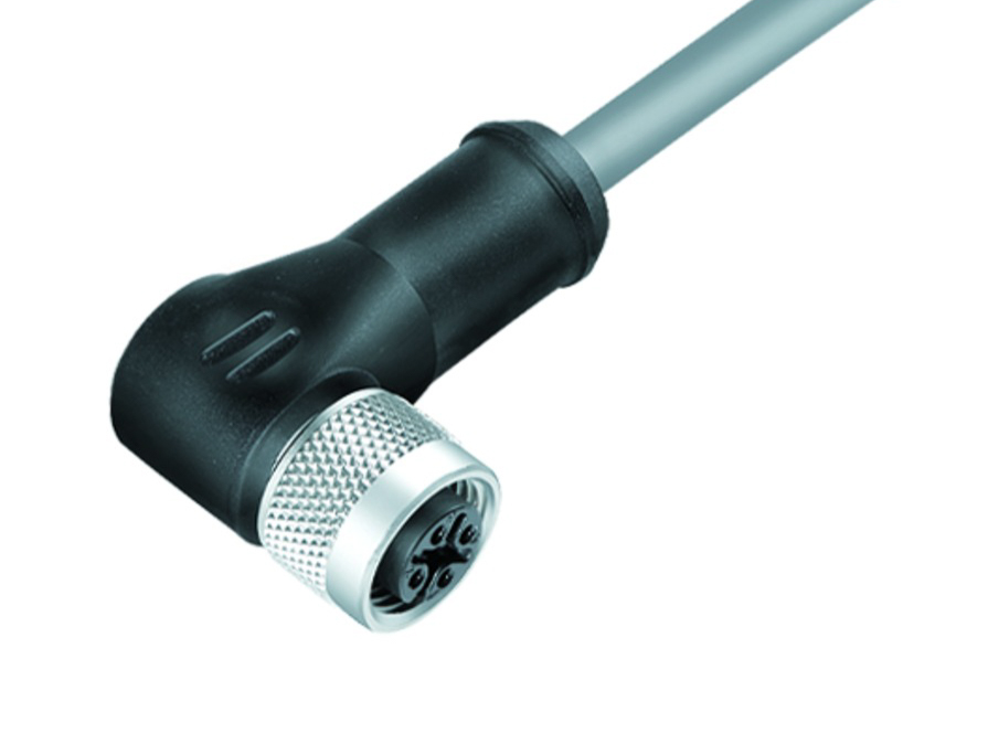 BINDER Socket Circular M12 5p with Cable 5m 77-3534-0000-20705-0500